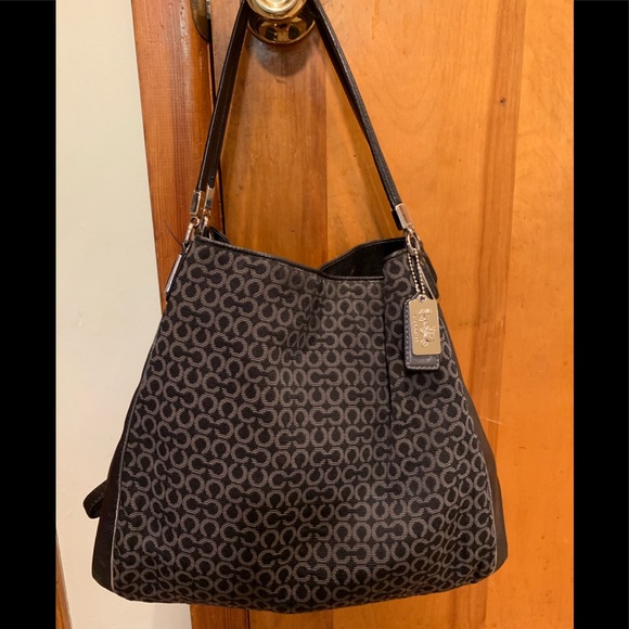 Coach Phoebe Madison Shoulder Bag - Picture 1 of 8